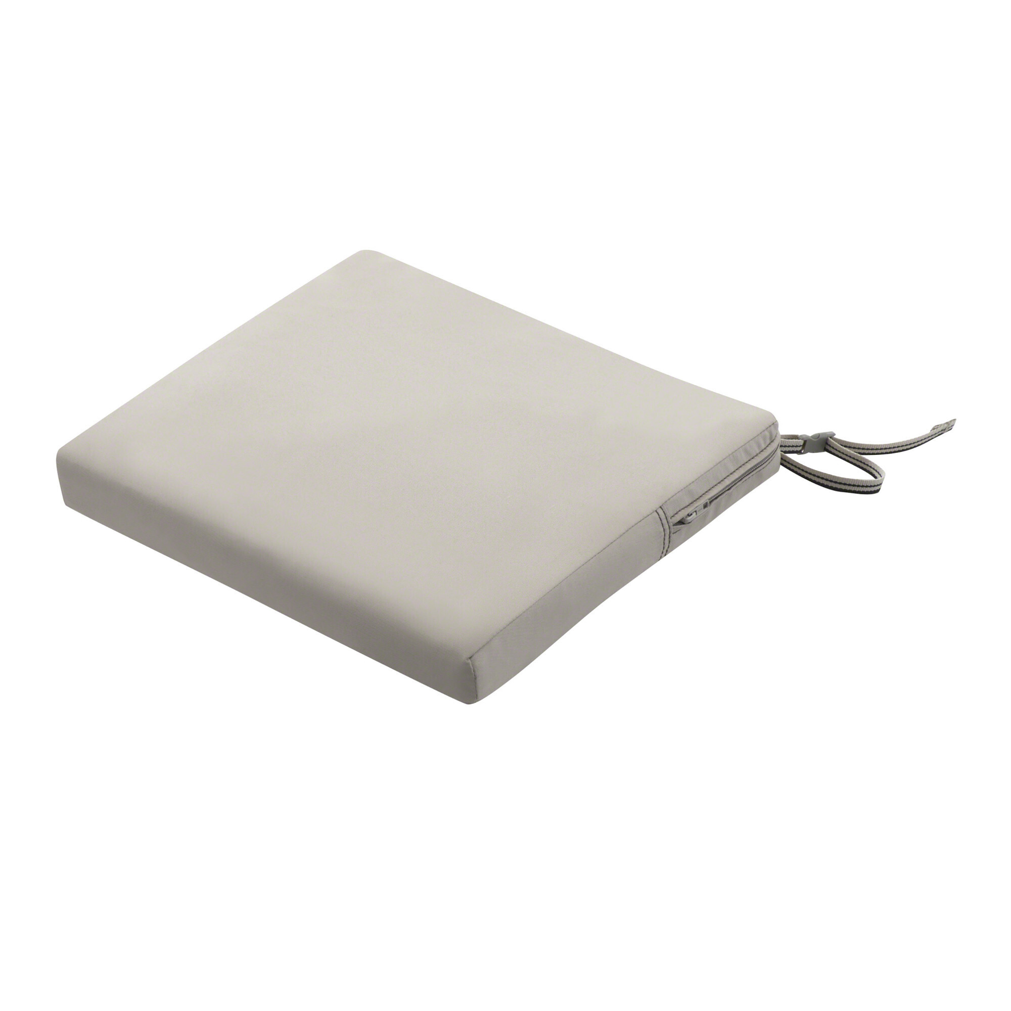 Classic Accessories Ravenna Outdoor Seat Cushion — 17in. x 15in. x 2in., Mushroom, Model# 62-030-MUSHRM-EC